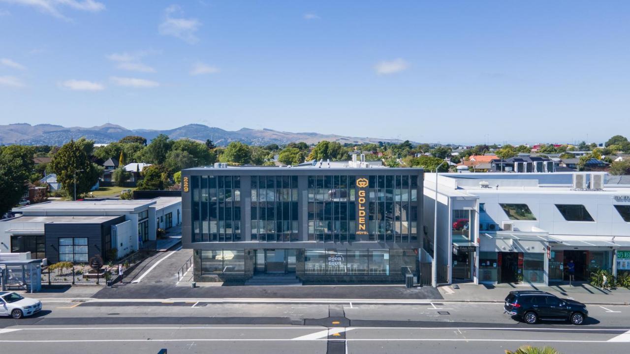 Golden Hotel Christchurch Exteriör bild